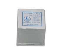 Coprioggetto in vetro professionale da 100 pezzi for microscopio, 18x18 mm