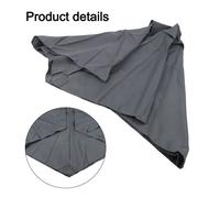 Copriombrello Easy Clean Ricambio Tettoia Ombrellone Design Elegante Esterno