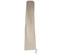 Copriombrellone copertura ombrellone ad arco protettiva HWC poliestere con cerniera 3x4m avorio