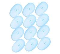 Copriorecchie in Silicone per Tintura Chioma 6 Paia Blu | Salone e Doccia a Casa, Materiale Confortevole Riutilizzabile, Dimensione Protettiva per Uso Quotidiano