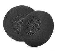 Copriorecchie morbidi per cuffie Logitech Zone Wireless Plus, cuscinetti in schiuma con cancellazione del rumore, in pelle proteica, accessori di ricambio facili da installare, colore nero (pallone da