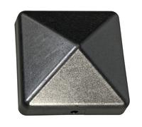 Copripalo Cappuccio Recinzione Copertura per Palo Protettivo Pali 7x7cm 10 Pezzi