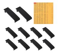 Copripannello elettrico 10 pezzi isolamento universale antiscivolo | Copertura da incasso per centro di carico per garage, centri di carico, ufficio domestico, officina, industriale