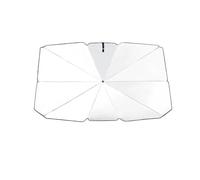 Copriparabrezza Auto Ombrellone Parasole Con Isolamento UV Parabrezza Anteriore Colla Argentata Per Finestrino Protezione Solare Estiva(Dark Grey)