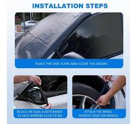 Copriparabrezza per Gelo per Prevenzione Neve Ghiaccio Adatto SUV Berlina Camion