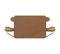 Copriparabrezza Per Neve,Auto In Pelle PU Antipolvere Antivento Impermeabile - Parasole Parabrezza | Adatto per Auto e SUV, per Uso Esterno, in Inverno ed Estate, e per Protezione