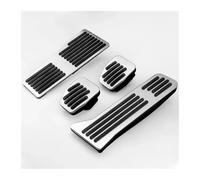 Copripedale Copertura del pedale dell'acceleratore e del freno dell'auto per CX-5 CX5 per CX 5 per CX3 CX7 CX8 CX9 2012-2023 Car Pedali(RHD MT 4pcs Silver)