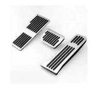 Copripedale Copertura del pedale dell'acceleratore e del freno dell'auto per CX-5 CX5 per CX 5 per CX3 CX7 CX8 CX9 2012-2023 Car Pedali(RHD AT 3pcs Silver)