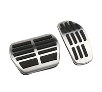 copripedale freno Compatibile con Nissan per Qashqai J11 2016-2020 Pedali automatici Poggiapiedi Copripedali Copripedale freno gas(AT Without Rest)