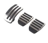 copripedale freno Compatibile con Nissan per X-Trail T31 2010-2013 Pedali per auto Copripedali in acciaio inossidabile per auto(MT)