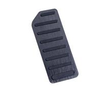Copripedale In Alluminio Per Freno Acceleratore E Poggiapiedi Colore Nero-argento Per Accord 2018-2025 Con Guida A Sinistra(Black Footrest only)