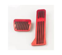 Copripedale Per CX-5 CX5 Per CX 5 CX3 CX4 CX7 CX-7 CX8 CX-8 CX9 Copri Pedali Auto Carburante Acceleratore Freno Frizione Pedali Auto(AT 2pcs Red)