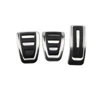 Copripedale Per Q5 FY 2018-2022 LHD Pedali Auto In Acciaio Inossidabile Gas Carburante Freno Poggiapiedi Accessori Copripedali Pad Car Pedali(3Pcs MT)