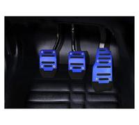 Copripedale Per V50 S60 S40 C30 Per Xc70 Xc60 Per S80 V40 Per Xc90 Xc40 Kit Di Pedali Auto Sportivi Antiscivolo Serie Manuale Copri Pastiglie Freno Pedali Auto(Blue)