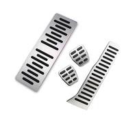 Copripedale poggiapiedi Per Scirocco Per EOS Per Tiguan Per Beetle LHD Accessori per auto Frizione Acceleratore Freno Poggiapiedi Copripedale Kit pedali per auto(MT 4 pc)