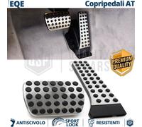 COPRIPEDALI AMG per Mercedes EQE AUTOMATICO Pedaliera in Alluminio e Gomma