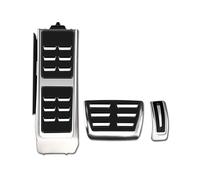 copripedali antiscivolo Per Audi AT MT 2009-2024 A4 B8 B9 A6 C7 C8 Q5 Pedali Auto Acceleratore Pedale Freno Copri Pastiglie(A6 C7(2010-2018) AT)