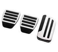 copripedali antiscivolo Per Nissan Per Sunny Per Maxima Per Sylphy Per Tiida Per Pulsar Per Leaf Per Juke Per Altima Pedale Freno Gas Copri Pedali Cuscinetti Gomma Coperture(3X MT)