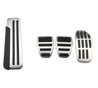 copripedali antiscivolo Per Nissan Per Xtrail Per Rogue T32 Per Qashqai Sport J11 Per Calci Copertura Del Pedale Freno Gas Pedali Auto Cuscinetti Gomma Coperture(4X MT with rest)