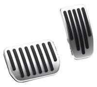 copripedali antiscivolo Per Tesla Per Il Modello Y 2021-2023 Per 3 Highland 2024 Lega Alluminio Freno Acceleratore Pedale Copertura Accessori Auto Pedali 2pcs(Silver Color)