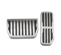 Copripedali AT In Acciaio Inossidabile Per Poggiapiedi Auto Per Jaguar XE XF E-Pace F Pace 2016-2019 LHD Accessori impostare le parti(Style 2)