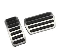 Copripedali Auto Pedali Copertura Pedale Del Freno Dell'acceleratore Del Gas Per Volvo V40 XC40 C30 C70 S40 2013 2014 2015 2016 2017 2018(2PIECE AT)
