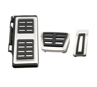 Copripedali Auto Pedali Copri Pedale Freno E Acceleratore Antiscivolo In Acciaio Inossidabile Per VW Caddy SB 2018 2019 2020 2021 2022 2023 2024 2025(3PIECE)