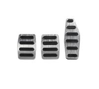 Copripedali Auto Pedali Copri Pedali Freno Carburante Acceleratore Poggiapiedi Cuscinetti Antiscivolo Per Suzuki Per Jimny Per Sierra JB64 JB74 2019 2022(MT 3PIECE Silver)