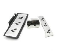 Copripedali Auto Pedali Pedale In Metallo Pedale Automatico Set Di Tre Pezzi Per Passat B6 B7l CC R32 R36