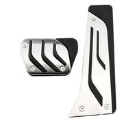 copripedali auto Per BMW 3 Per Serie G20 G21 Per Berlina 2019 2020 2021 2022 4 Per G28 Acciaio Inox AT MT Pastiglie Freno Gas Copri Pedali Auto(AT)