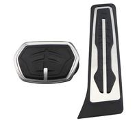 Copripedali Auto Per BMW X1 F48 Serie 2 F44 Kit pedale poggiapiedi freno gas Copertura tappetino antiscivolo Pedale LHD Auto Pedale Auto Pad Pedaliera(AT pedal)