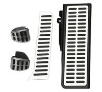 copripedali auto Per Golf 5 6 MK5 MK6 Per Scirocco CC Per Passat B6 B7 Per Shara Per Tiguan Per Jetta Mk6 Per Touran Per Vento Per Rabbit Pedali Per Auto Acceleratore Freno(Style 1 MT With Rest)