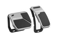 Copripedali Auto Per Tesla Per Model Y 3 Per Highland 2024 Copri pedali auto a clip Pedale freno Auto Pad Pedaliera(Argento)