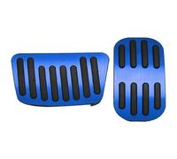 copripedali auto Per Toyota Per Corolla Per Cross XG10 2021-2025 Per Auto Ibride Acceleratore Freno Pedale Poggiapiedi Copripedale Accessori Frizione(AT 2pcs Blue)