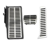 copripedali auto Per VW Per Beetle Per Jetta 6 VI MK6 2011-2017 Pedale In Acciaio Cambio Manuale Accessori Per Auto Stile Frizione Freno(AT)