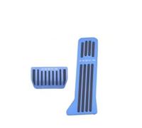 Copripedali Auto Per Zeekr 001 2021-2023 Copertura antiscivolo per pedale del freno Modifica del pedale Auto Pad Pedaliera(2PCS Blue)