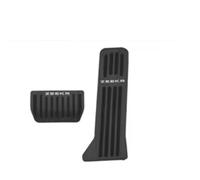 Copripedali Auto Per Zeekr 001 2021-2023 Copertura antiscivolo per pedale del freno Modifica del pedale Auto Pad Pedaliera(2PCS Black)