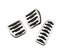 Copripedali Freno/acceleratore In Acciaio Per Range Rover Per Evoque Per Land Rover Per Discovery Per Sport Per Jaguar E-Pace Pedali Antiscivolo(MT 3 pcs)