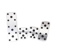 Copripedali Freno e acceleratore per Subaru Forester 2006 2007 2008-2018 XV 2012 2013-2017 in Lega di Alluminio Senza Bisogno di forare.