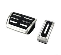 Copripedali in acciaio inox per Skoda Octavia e Golf Models, con texture per un migliore controllo dell'acceleratore e del freno