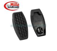 COPPIA COPRIPEDALI COPRI PEDALI FRENO E FRIZIONE AUTO ABARTH 500C 2010> IN GOMMA