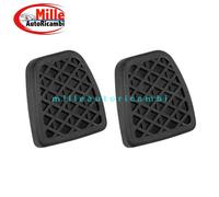COPRIPEDALI IN GOMMA FRENO E FRIZIONE PER TOYOTA AYGO 2005>2021