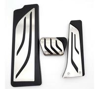 Copripedali per Auto in Acciaio Inossidabile per Pedali per Auto per BMW Serie 5 G30 G31 2017 2018-2022 Copripedali per poggiapiedi del Freno a Gas