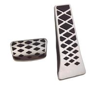 Copripedali per Auto per Hyundai Santa Fe 2024 2025 MX5 Accessori in Acciaio Inossidabile Copripedali Antiscivolo per acceleratore, Freno e acceleratore