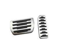 Copripedali per Auto per Jaguar F-Pace X761 2016-2019 in Acciaio Inossidabile, Accessori Interni per Pedale del Freno e dell'acceleratore.