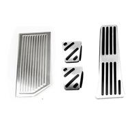 Copripedali per Auto per Kia Sportage 4 QL 2016 2017 2018 2019 2020 2021 Alluminio Pedale acceleratore, Pedale Carburante, Freno, poggiapiedi Copripedali Copripedali