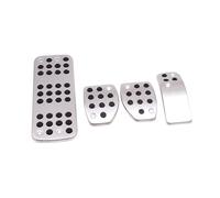 Copripedali per Auto, per Peugeot 207 301 307 208 2008 308 408 CC, poggiapiedi per Auto a Gas, Piastra per Pedali modificata, Cuscinetti in Gomma per Pedali