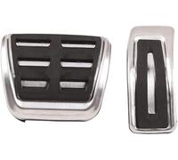 Copripedali per Auto per Porsche Macan 2014-pr, Auto Pedali Set in Acciaio Inossidabile Carburante Pastiglie Freno Copertura Pedali,2pcs【2022-pr】