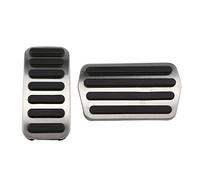 Copripedali per Auto per Volvo, per S40, per C30, per V40, Pedali acceleratore, Frizione e Freno in Acciaio Inossidabile per Auto Mt.