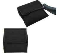 Copripedali per bicicletta, 14 x 14 x 1 cm, antigraffio e resistenti, impermeabili, ammortizzanti per pedane e pedali piatti, protegge pavimenti, pareti e interni auto, coppia nera